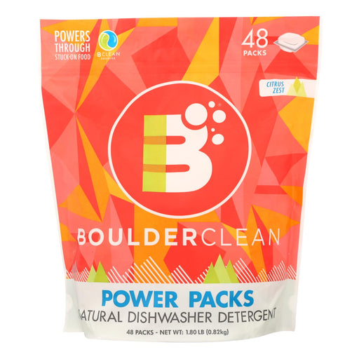 Boulder Clean Natural Dishwasher Detergent (Pack of 6) - 1.8 Lb Effectively - Cozy Farm 