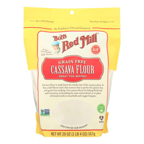 Bob's Red Mill Grain Free Cassava Flour (Pack of 4) - 20 Oz. - Cozy Farm 