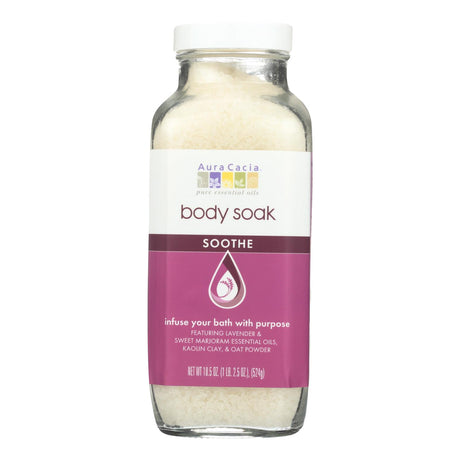 Aura Cacia Soothing Body Soak for Relaxation (18.5 Oz) - Cozy Farm 