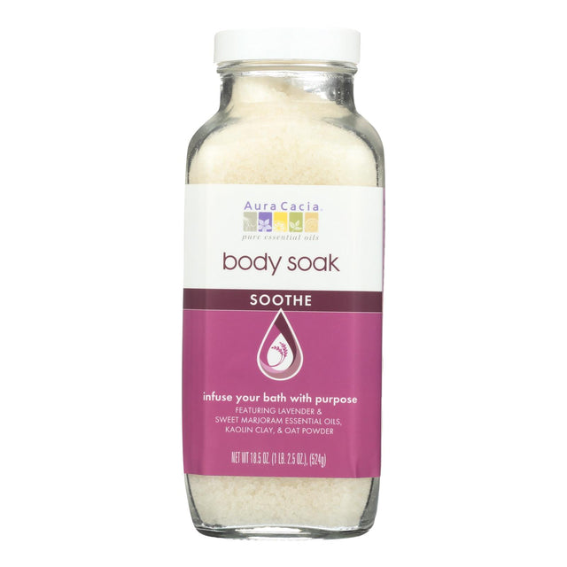 Aura Cacia Soothing Body Soak for Relaxation (18.5 Oz) - Cozy Farm 