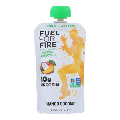 Fuel For Fire Mango Protein Smoothie (Pack of 12 - 4.5 Oz.) - Cozy Farm 