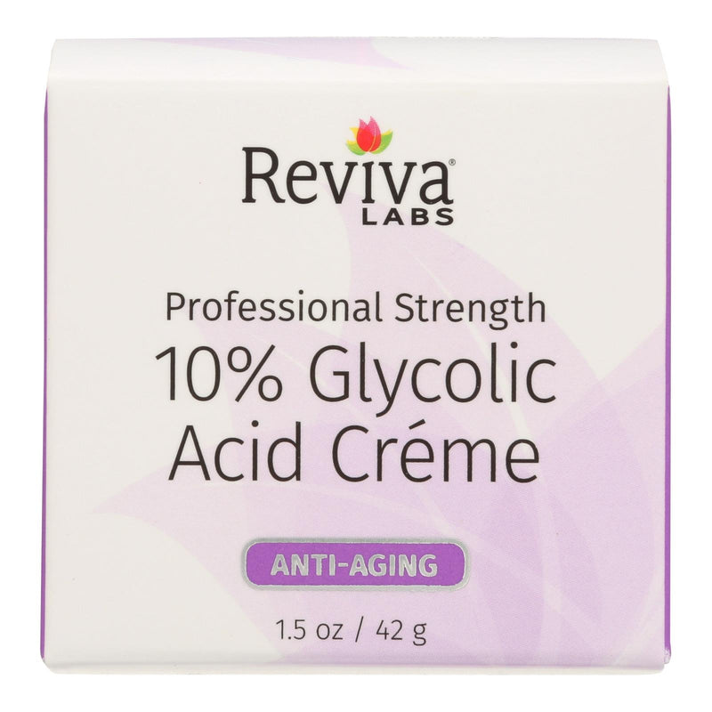Reviva Labs Glycolic Acid Renaissance Cream 10% Strength - 1.5 Oz - Cozy Farm 