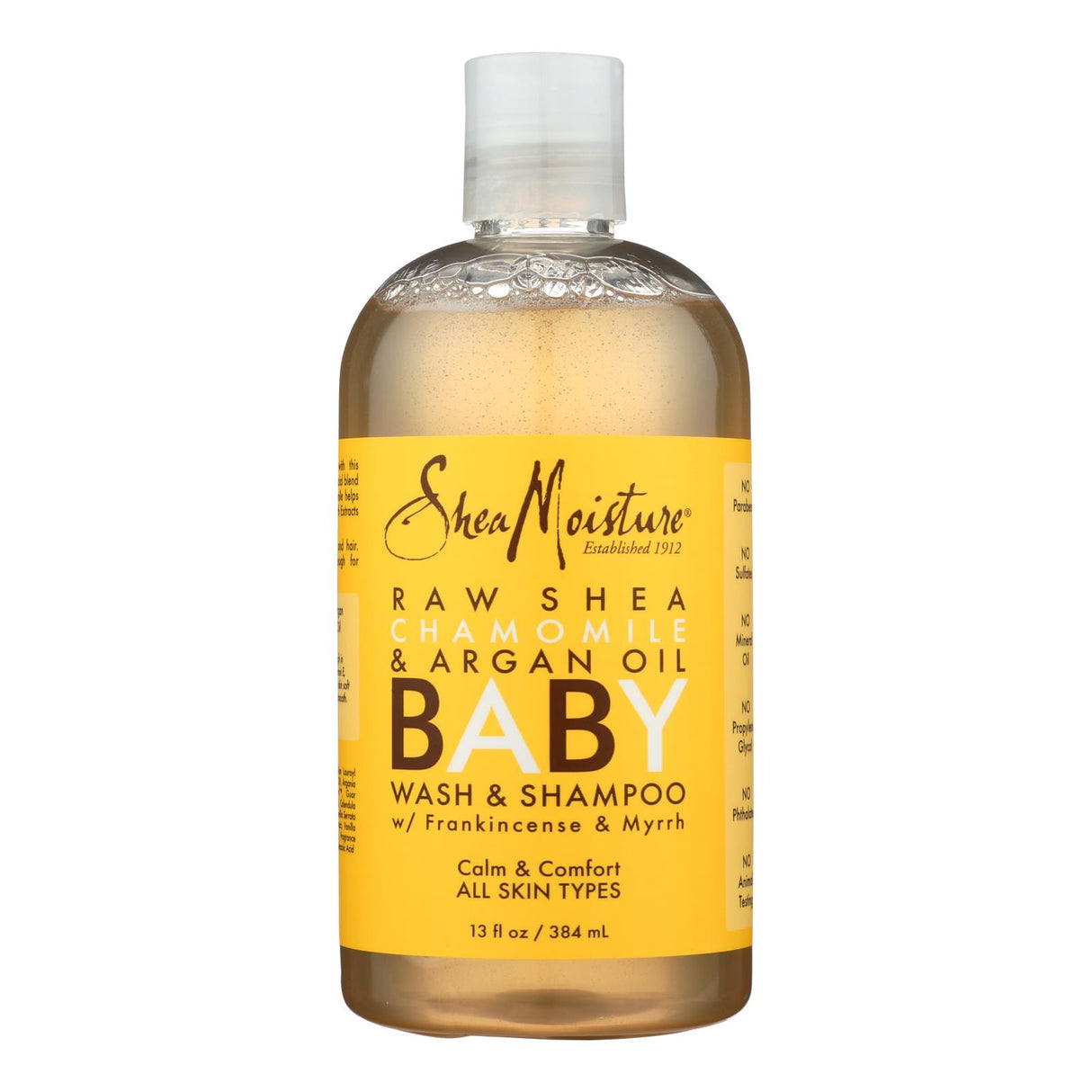 SheaMoisture Baby Wash & Shampoo - Gentle, Tear-Free, Sulfate-Free 13 Oz. - Cozy Farm 