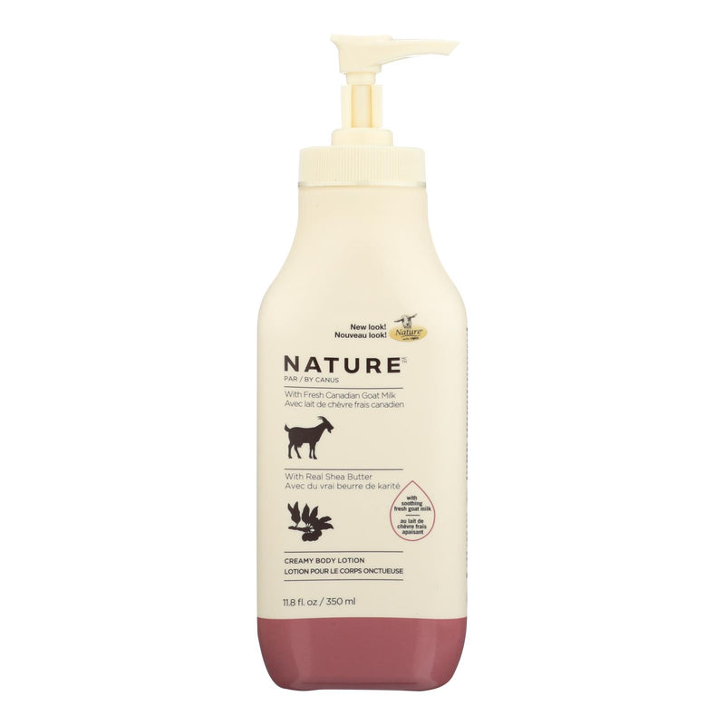 Nature By Canus Goats Milk Lotion with Shea Butter - 11.8 Oz - Cozy Farm 