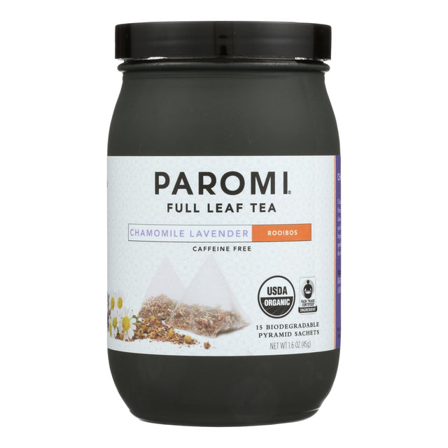 Paromi Organic Rooibos Chamomile Lavender Tea - Cozy Farm 