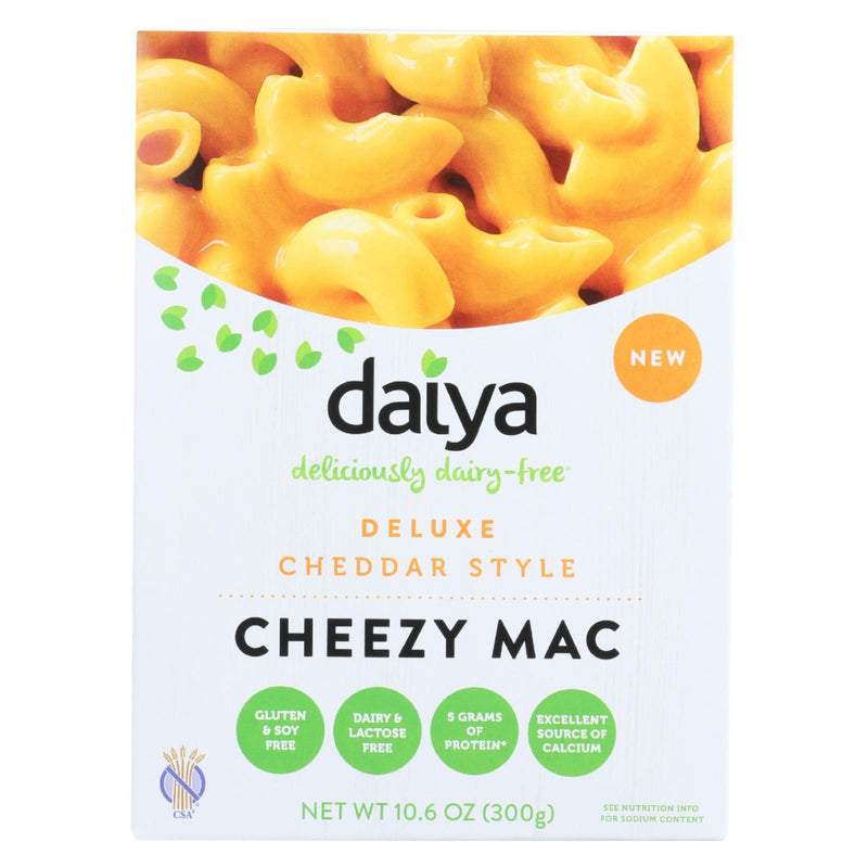 Daiya Foods Cheezy Mac Deluxe Cheddar Style Dairy-Free 8-Pack (10.6 Oz. Each) - Cozy Farm 