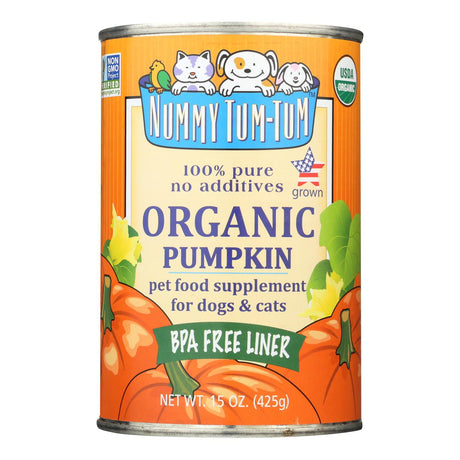 Nummy Tum-Tum Pure Organic Pumpkin (Pack of 12 - 15 Oz.) - Cozy Farm 