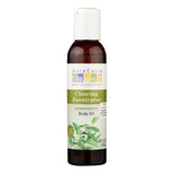 Aura Cacia Aromatherapy Bath, Body and Massage Oil  - Eucalyptus Harvest 4 Fl Oz - Cozy Farm 