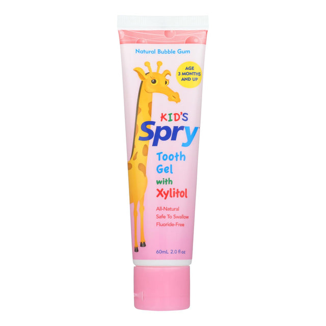 Spry Kids' Tooth Gel (2 Fl Oz) for Healthy Smiles - Cozy Farm 