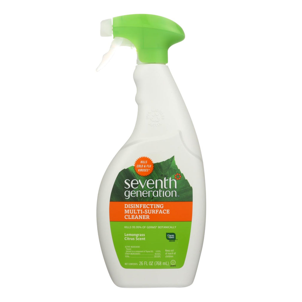 Seventh Generation All-Purpose Natural Cleaner (Pack of 8) - Free and Clear - 26 Fl Oz. - Cozy Farm 