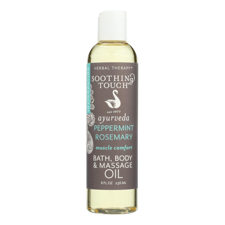 Soothing Touch Muscle Comfort Bath and Body Oil - 8 Oz - Cozy Farm 