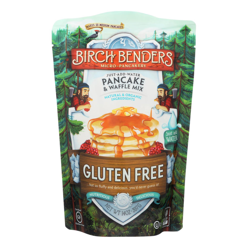 Birch Benders Gluten-Free Pancake and Waffle Mix (Pack of 6 - 14 Oz. Each) - Cozy Farm 