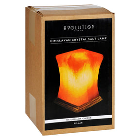 Evolution Salt Crystal Lamp - Pillar - Cozy Farm 