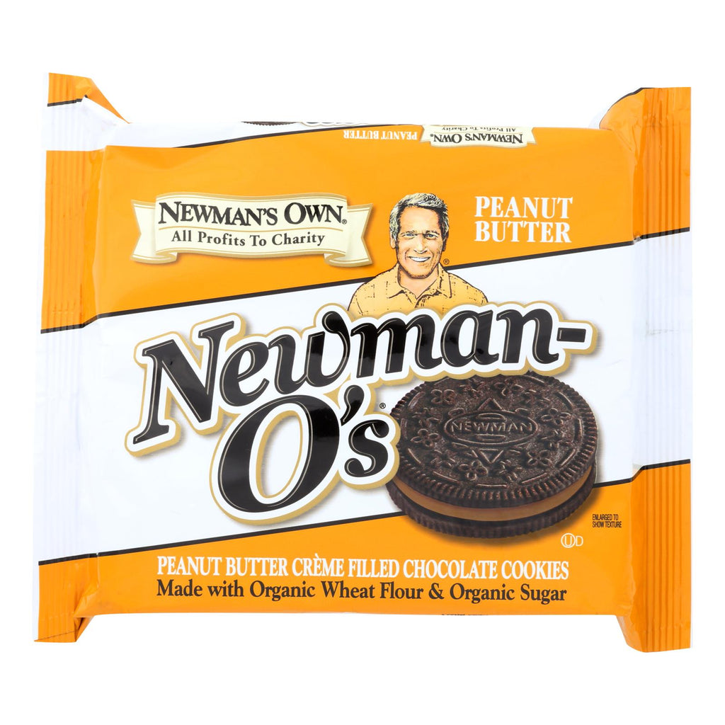 Newman's Own Organics Peanut Butter Creme Filled Chocolate Cookies (Pack of 6 - 13 Oz.) - Cozy Farm 