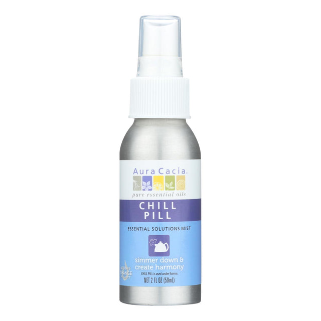 Aura Cacia Chill Pill Essential Oil Mist, 2 Fl Oz - Cozy Farm 