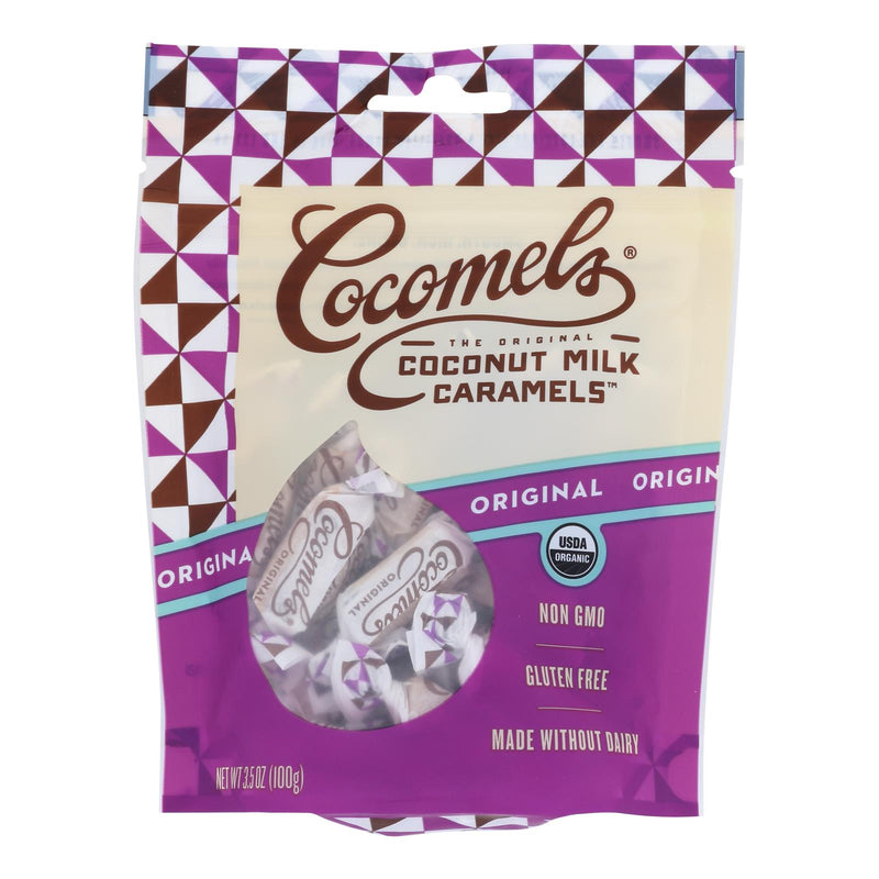 Cocomels Organic Coconut Milk Caramels - Pack of 6 - Original (3.5 Oz. Each) - Cozy Farm 