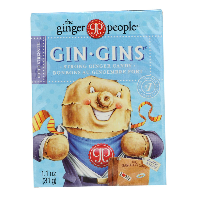 The Ginger People Gin Gins Super Boost Candy (24-Pack) - 1.1 Oz. - Cozy Farm 