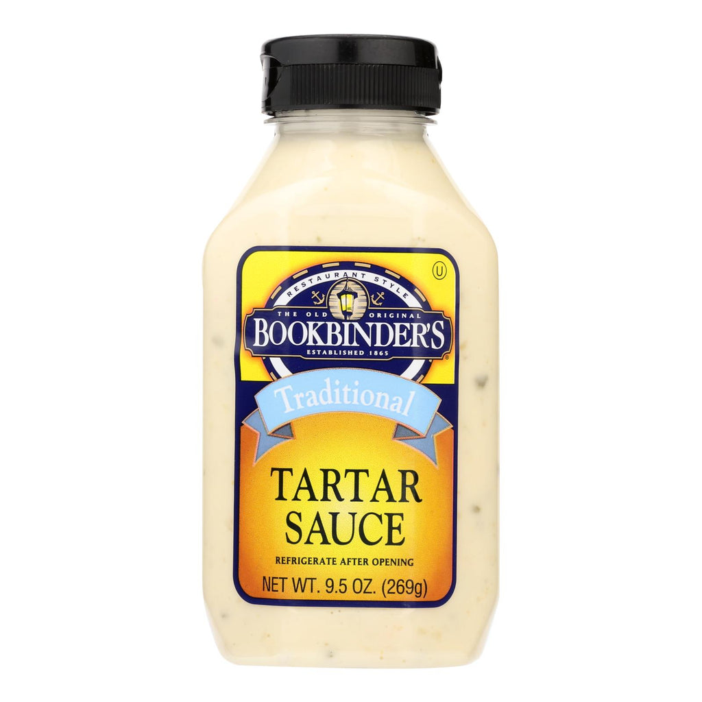 Bookbinder's Tartar Sauce Traditional (Pack of 9) - 9.5 Oz. - Cozy Farm 