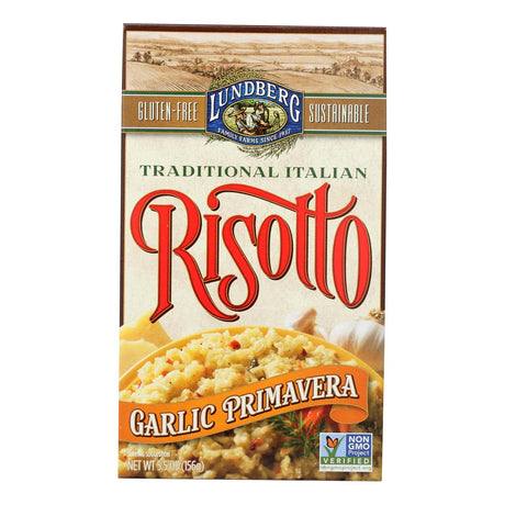 Lundberg Family Farms Garlic Primavera Risotto - Pack of 6 - Cozy Farm 