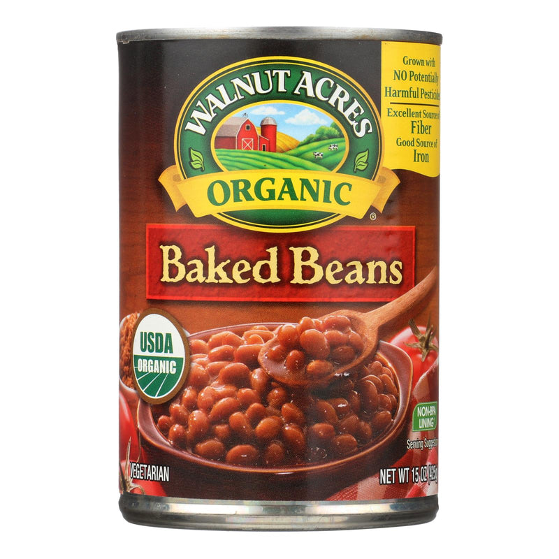 Organic Walnut Acres Baked Beans (Pack of 12 - 15 Oz.) - Cozy Farm 