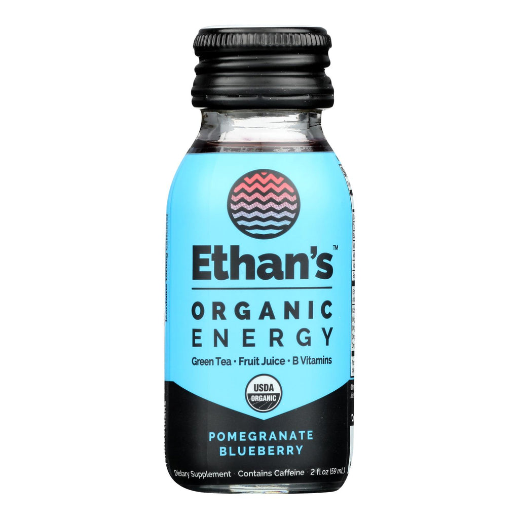 Ethan's Energy Shot Pomegranate Blueberry (Pack of 6-2 Fl oz) - Cozy Farm 