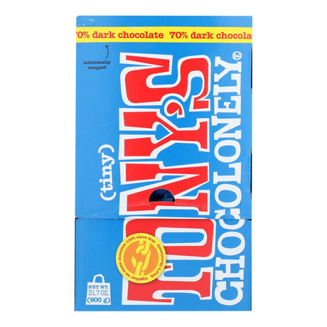 Tony's Chocolonely Dark Chocolate Bites - 100 Bites - 1.31 Oz - Cozy Farm 