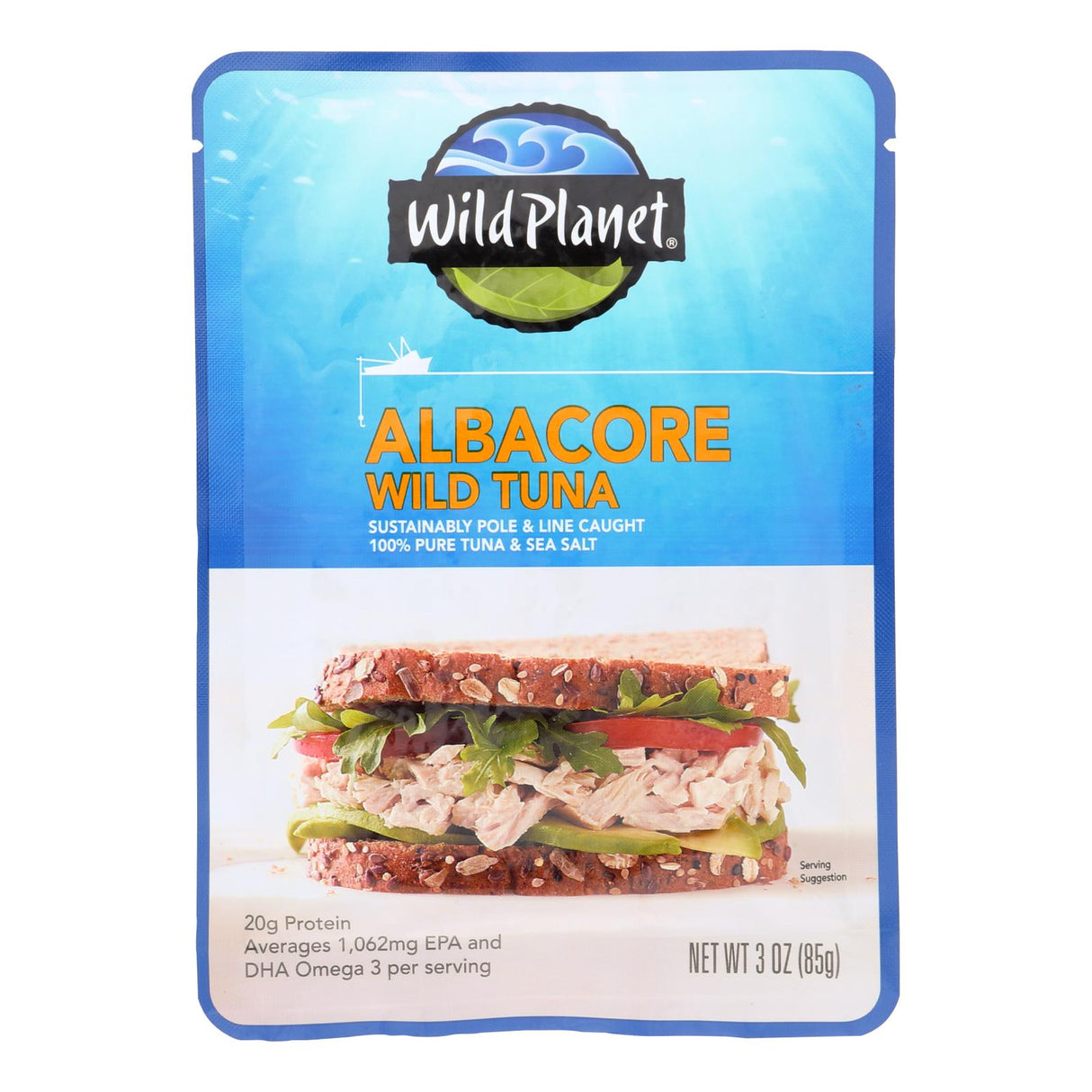 Wild Planet 3 Oz Wild Albacore Tuna (Pack of 24) - Cozy Farm 