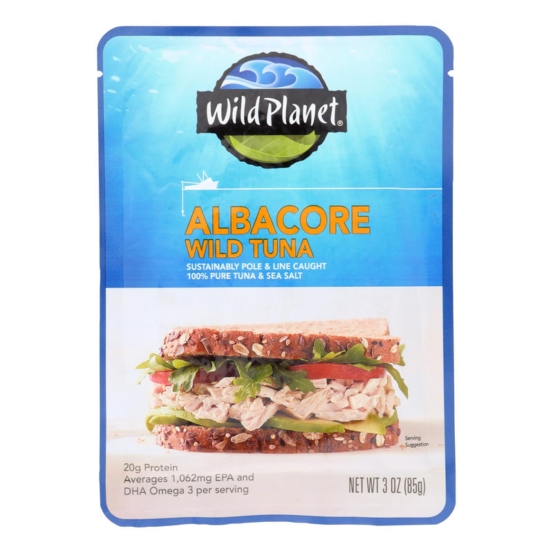 Wild Planet 3 Oz Wild Albacore Tuna (Pack of 24) - Cozy Farm 