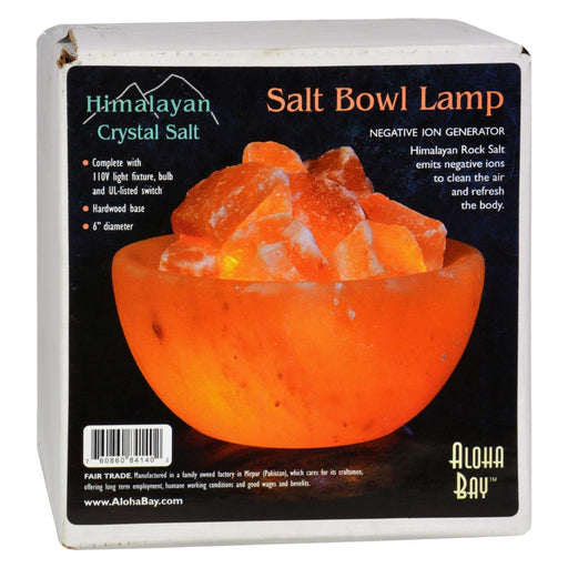 Himalayan Salt Bowl Lamp with Stones - Cozy Farm 