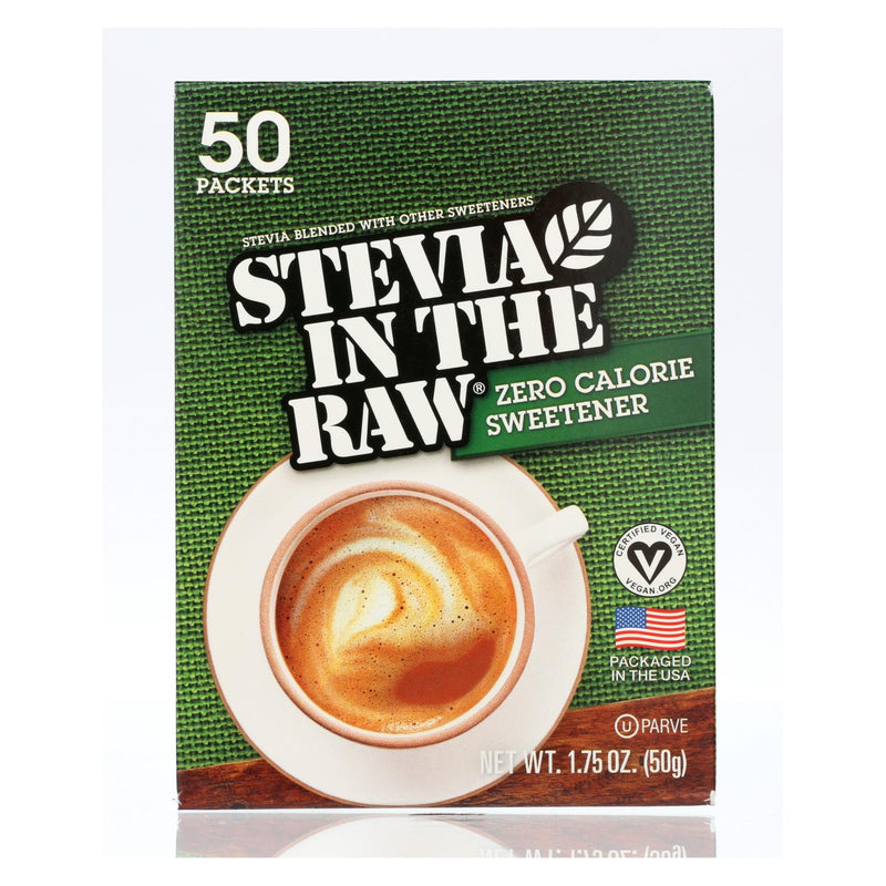 Stevia In The Raw Zero-Calorie Sweetener Packets - Case of 12 (50 Count Each) - Cozy Farm 