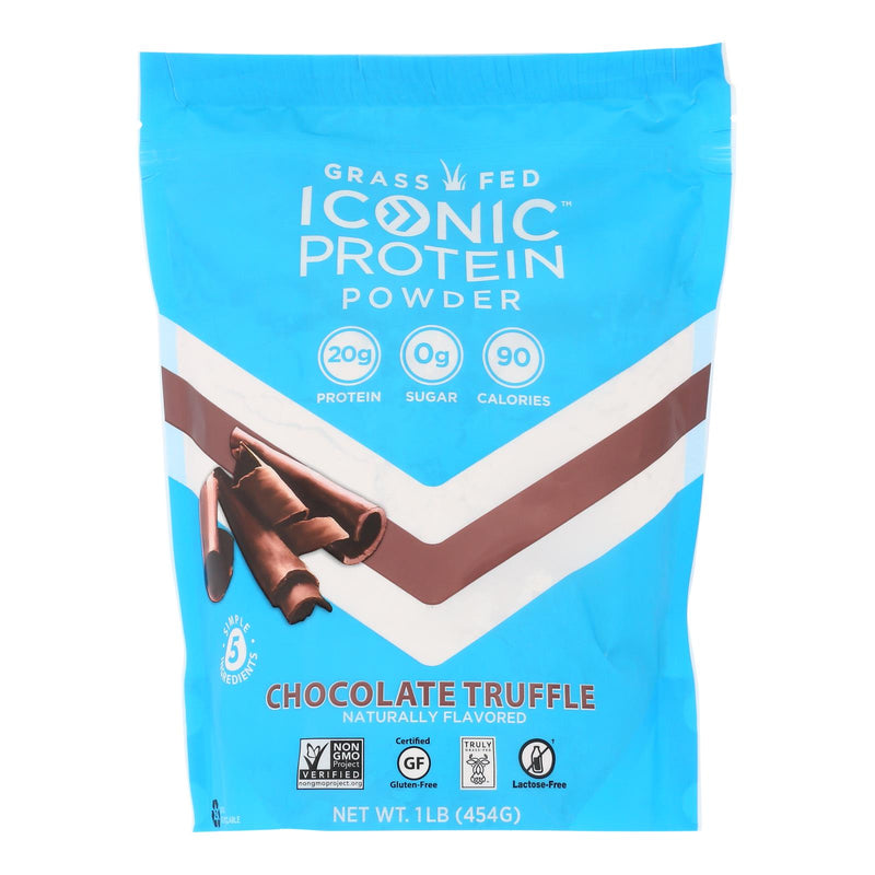 Iconic Chocolate Truffle Protein Powder (Pack of 1 lb.) - Cozy Farm 