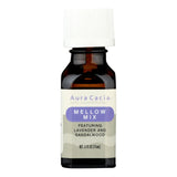 Aura Cacia Mellow Mix Essential Oil Blend (0.5 Oz) - Cozy Farm 