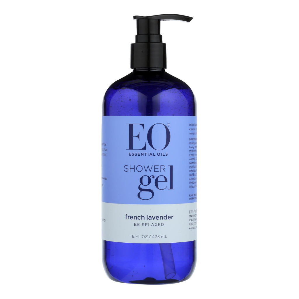 Eo Products Soothing French Lavender Shower Gel (Pack of 16 Fl Oz) - Cozy Farm 