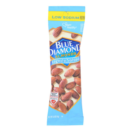 Blue Diamond Lightly Salted Almonds Case of 12 - 1.5 oz Packs - Cozy Farm 
