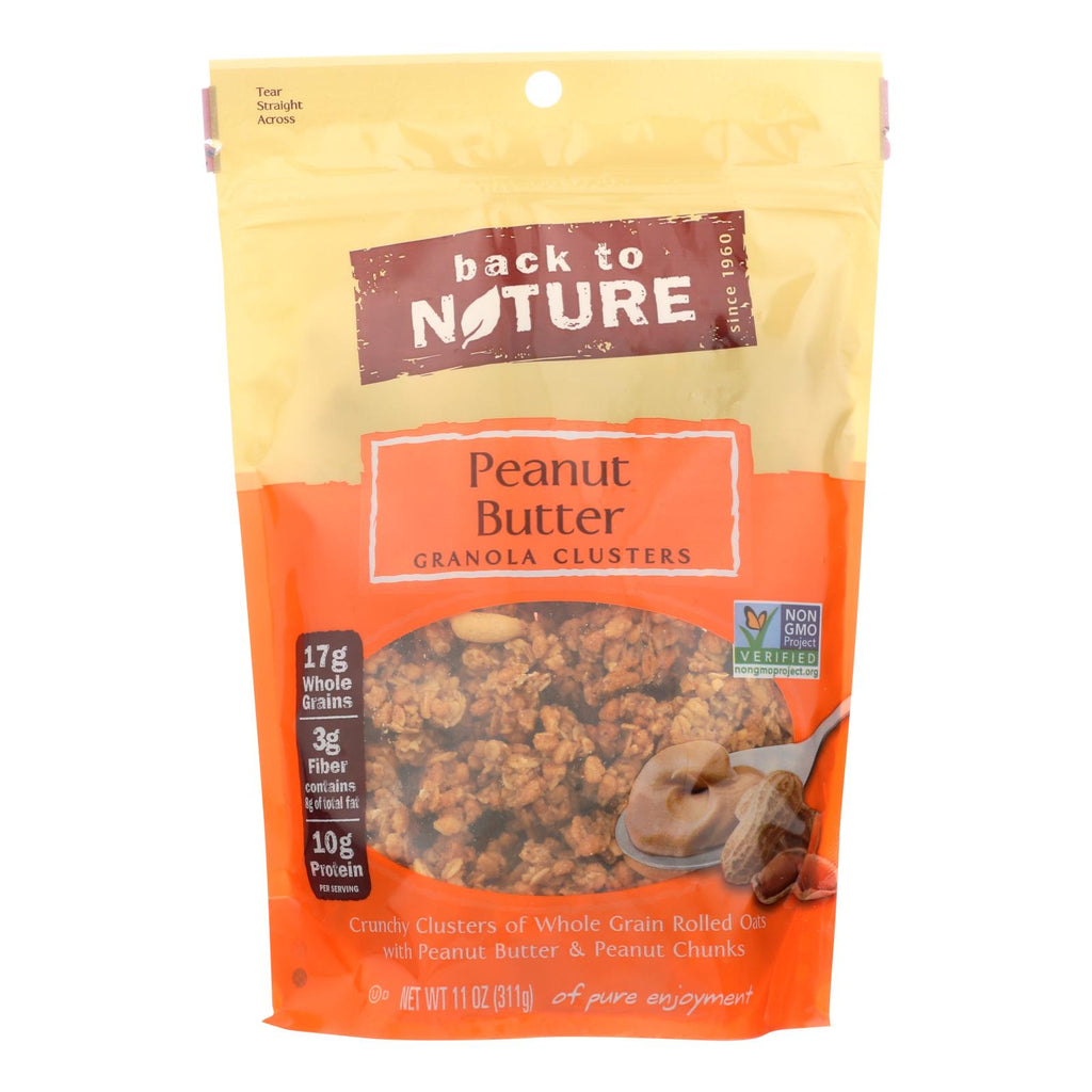 Back To Nature Peanut Butter Granola (Pack of 6 - 11 Oz.) - Cozy Farm 