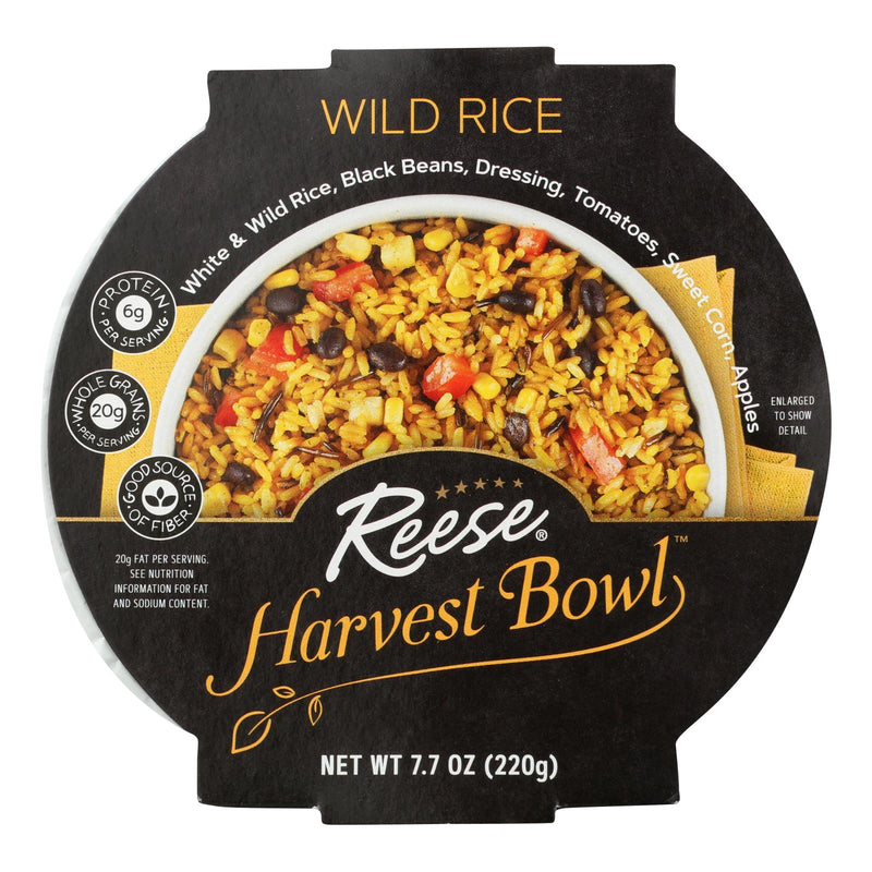 Reese Harvest Bowl Wild Rice, Pack of 8 x 7.70 Oz. - Cozy Farm 