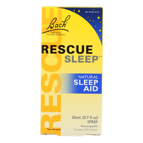 Bach Flower Remedies Rescue Sleep Liquid Melatonin-Free Sleep Aid - 0.7 Fl Oz - Cozy Farm 