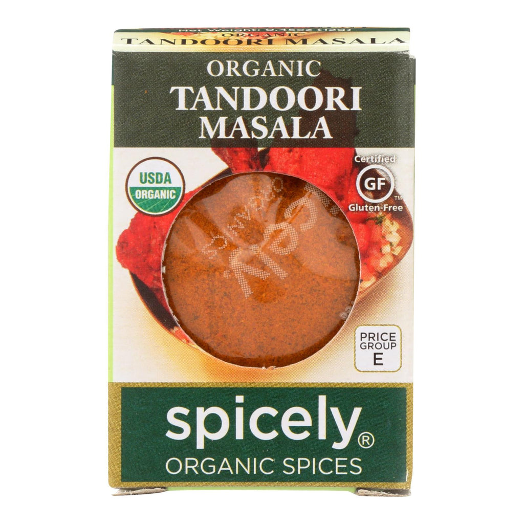 Spicely Organics Organic Tandoori Masala Seasoning (Pack of 6) - 0.45 Oz. - Cozy Farm 