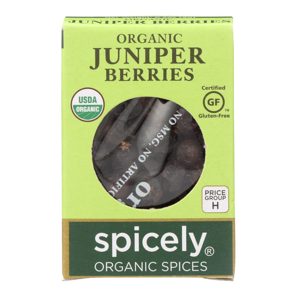 Spicely Organics Organic Juniper Berries (Pack of 6) 0.2 Oz. - Cozy Farm 