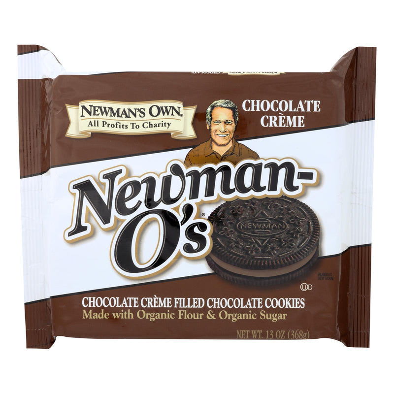 Newman's Own Organics Chocolate Crème-Filled Cookies - Cozy Farm 