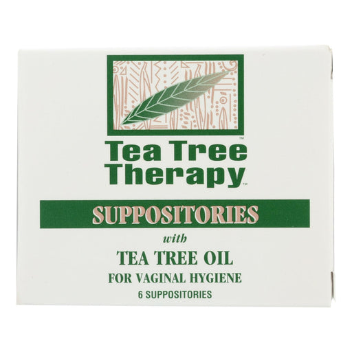 Tea Tree Therapy Vaginal Suppositories With Tea Tree Oil - 6 Suppositories - Cozy Farm 