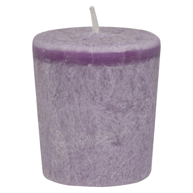 Aloha Bay Votive Eco Palm Wax Candles - Lavender Scent - Box of 12 - 2 oz Each - Cozy Farm 