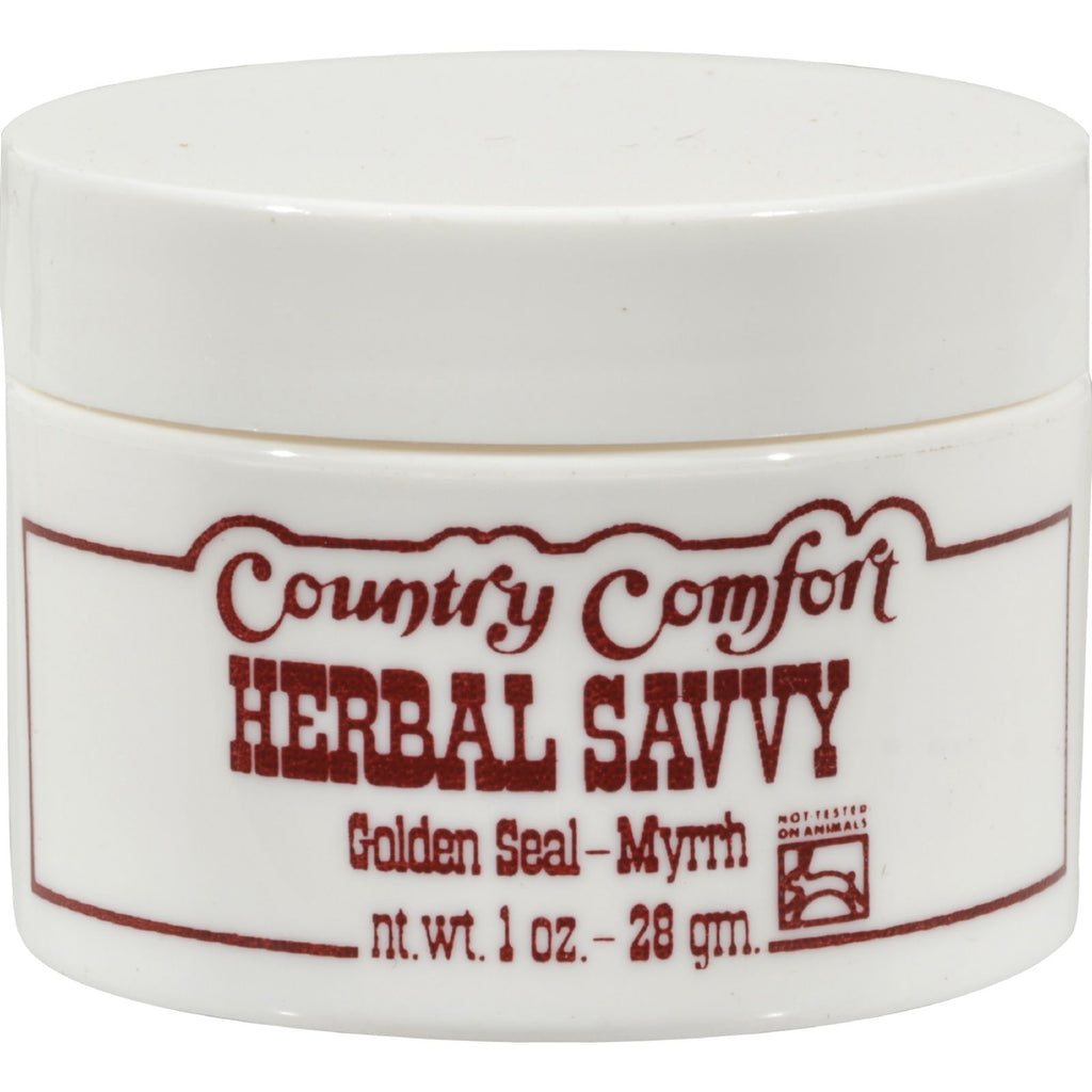Country Comfort Herbal Savvy Golden Seal-myrrh - 2 Oz - Cozy Farm 