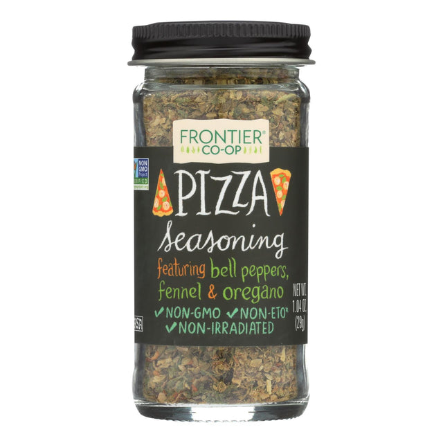 Frontier Herbs Pizza Seasoning Blend - Premium Italian Herbs & Spices for Savory Pizza Dishes - 1.04 Oz - Cozy Farm 