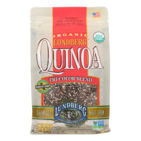 Lundberg Family Farms Organic Tri-Color Quinoa, 6-lb. Pack - Cozy Farm 