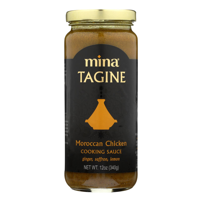 Mina's Signature Moroccan Tagine Chicken Cooking Sauce (12 Oz. - Pack of 6) - Cozy Farm 