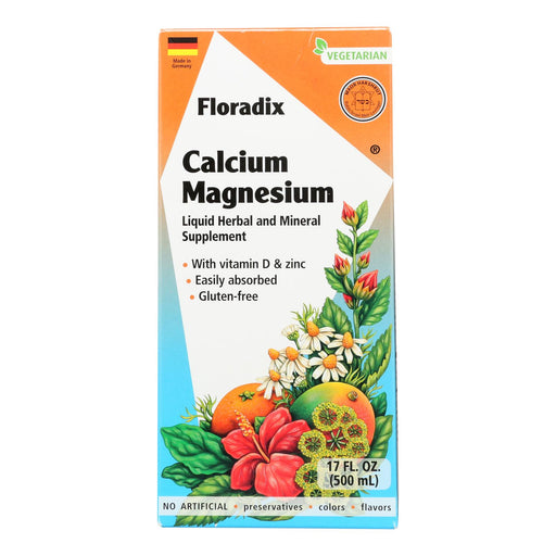 Floradix Calcium Magnesium Liquid (17 Fl oz.) - Cozy Farm 