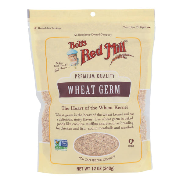 Bob's Red Mill Organic wheat germ (Pack of 4 - 12 Oz.) - Cozy Farm 