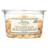 Aurora Natural Products - Dry Roasted Salted Macadamias (Pack of 12) - 8 Oz. - Cozy Farm 