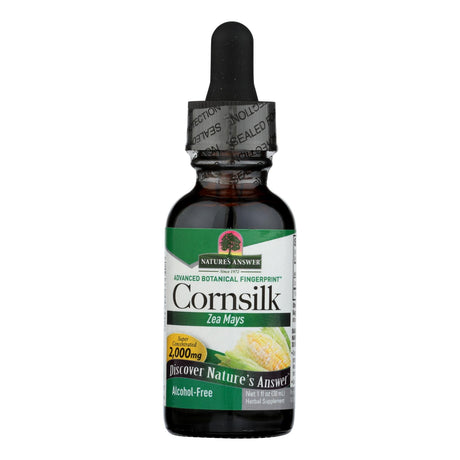 Nature's Answer Cornsilk Alcohol-Free Liquid Extract, 1 Fl Oz - Cozy Farm 